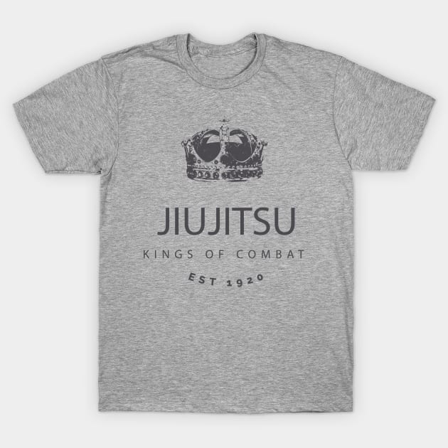 JIUJITSU - KINGS OF COMBAT T-Shirt by TheGrappleTradingCo